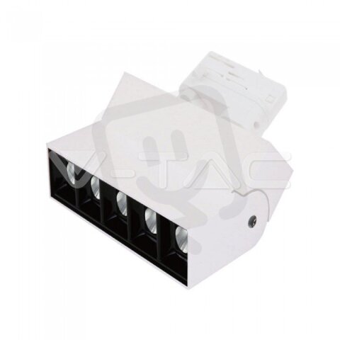 12W LED Linear Trackight SAMSUNG CHIP Black Body 4000K, VT-416 V-TAC SKU20003