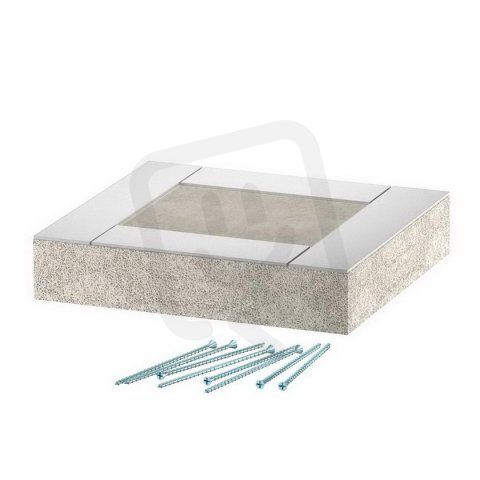 OBO PLCS E060810 Koncový díl kanálu pro PYROLINE Con 100x80 šedá