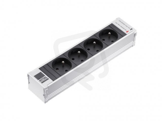 Rittal 7856120 Zásuvky zasun.modul 4 zás. F/B-ČSN, nejištěno