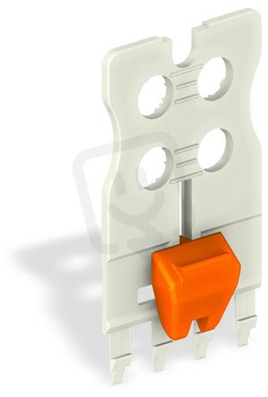 Manipulační destička s odjišťovacím šoupátkem světle šedá WAGO 2092-3601/002-000