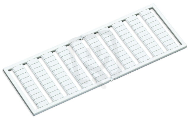 Popisovací karta WSB potisk 131, 131, 131, 132,.. 160, 160, 160 (1×) bílá