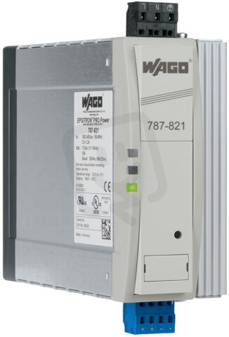 Spínaný napájecí zdroj pro 1fáz. 12V DC 10 A Kontakt DC OK WAGO 787-821