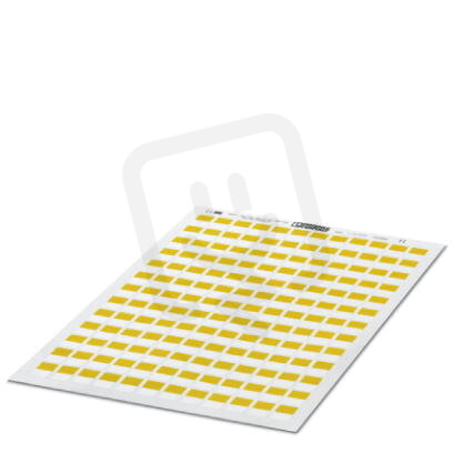 WML 3 (13X10)A4 YE CUS Označovač kabelů 0830700