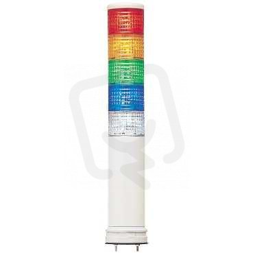 Schneider XVC6M5K Smontovaný signální sloup,60 mm,LED,100-240V,Ru-Oranž-Ze-Mo-Bí