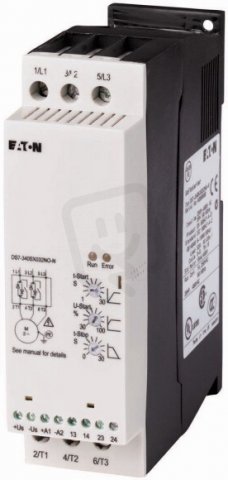 Eaton 134931 Softstartér,integr.bypass, ovl.110/230 V AC,11 kW při 400V,50Hz