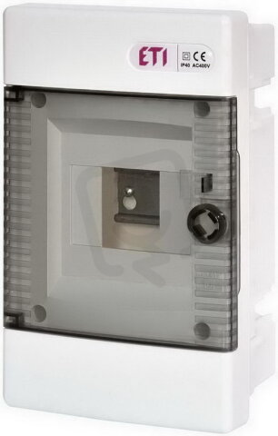 Zapuštěná rozvodnice ECM4PT 4M (1x4) IP40 ETI 001100142