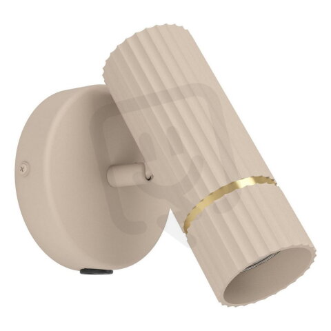 Nástěnné svítidlo CAMINIA GU10 písková/mosaz 1X4,7W IP20 EGLO 901153