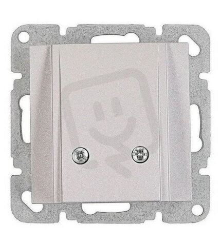 Kabelový vývod, pro O 9 mm, stříbrný SCHRACK EV122314--