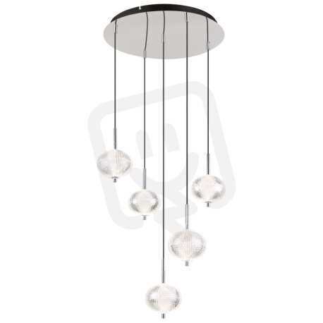 Závěsné svítidlo AIDA chrom 33W 3000-6500K GLOBO 16042-5HC