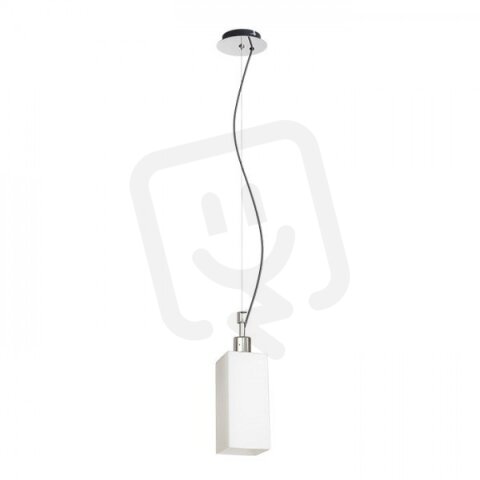 LIZ NEW závěsná opálové sklo/chrom 230V E27 28W RENDL R13822