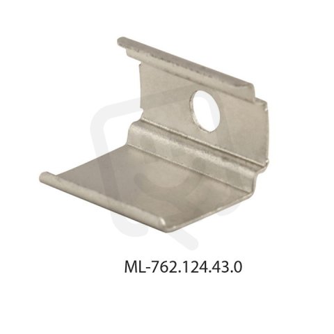 Kovový úchyt k profilu RA, 1ks MCLED ML-762.124.43.0