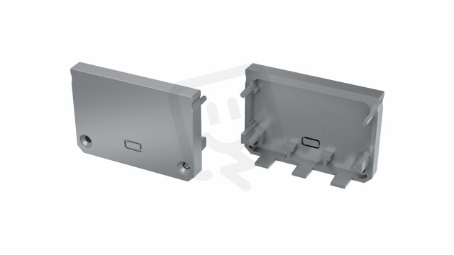 Koncovka profilu EC-PROFIL ILEDO GRAY HT (12-1154-01) GREENLUX GXLP2432