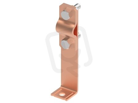 Univerzální držák vedení na drát8/10mm, L-100mm, materiál Cu GROMTOR 404014