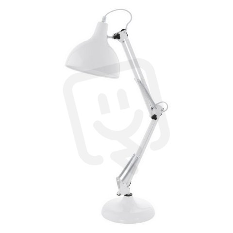 Stolní svítidlo BORGILLIO 1xE27 bílá 40W IP20 EGLO 94699