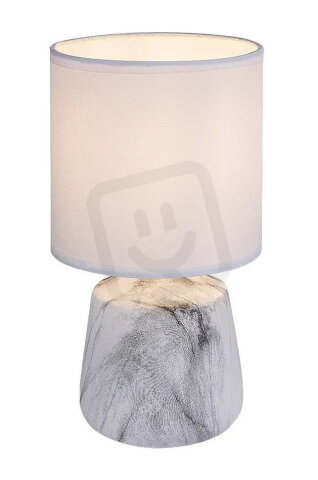 Stolní lampa NALISA mramorový efekt E14 1x MAX 40W IP RABALUX 74067