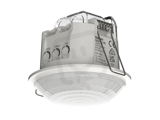 Pohybové a přítomnostní čidlo PIRA T8-2 DE 360°, pr. 8 m,2 kanály THEBEN 1030201