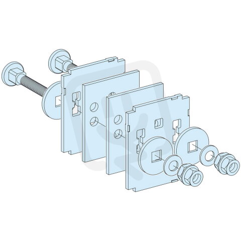 Spojka pro horizontální přípojnice 80/100mm SCHNEIDER LVS04641
