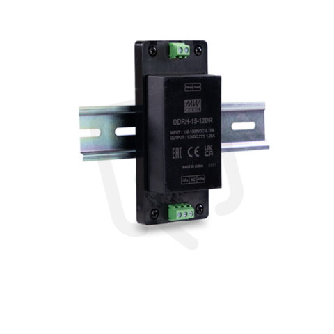 Měnič DC/DC 15W 24V 625mA MEAN WELL DDRH-15-24DR