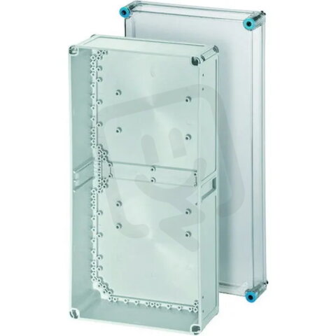 Prázdná skříň s průhledným víkem 275x575x150 mm HENSEL K 0400
