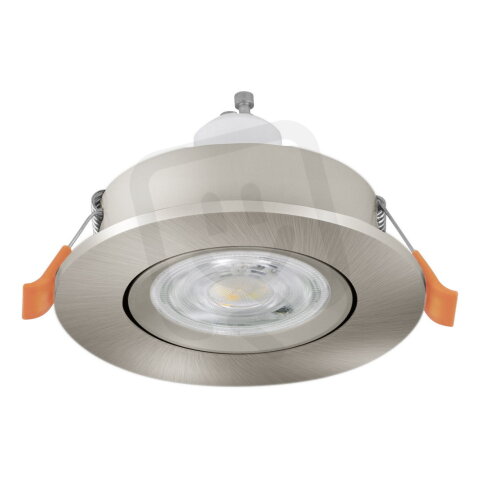 Vestavné svítidlo BARRANCO  GU10 d90 4,5W IP20 matný nikl  EGLO 902245