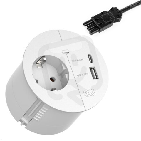 LOOP IN CHARGE 1xCEE7/3 1xUSB A/C 22W 1x