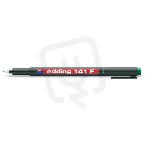 Permanentní pero s kulatým hrotem 0,6mm/barva zelená EDDING 141 F
