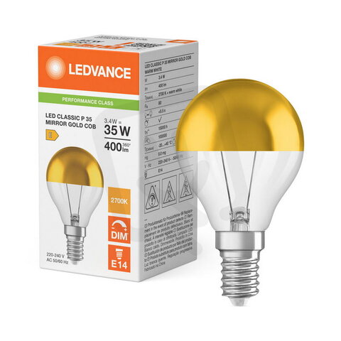LEDCLP35DIMMIRG3.4W827 COBCL E14 P LEDV