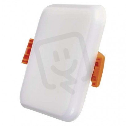 LED vestavné svítidlo VIXXO, čtvercové, bílé, 6W neutr. b., IP65 EMOS ZV2112