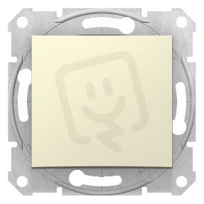 Sedna Spínač jednopólový, řazení 1, Beige SCHNEIDER SDN0100147
