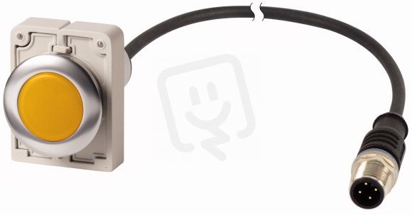 Eaton C30C-FL-Y-24-P5 Kompaktní zapuštěná signálka, 24V AC/DC, žlutá