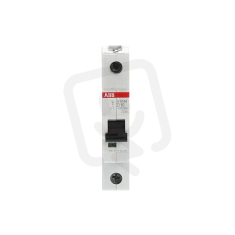 S201M-D10 1 fázový jistič 10 A char. D 10kA ABB 2CDS271001R0101