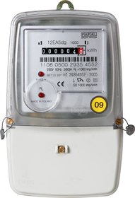 Elektroměr EJ 5-60 A úředně ověřený, statický (elektronický) E001
