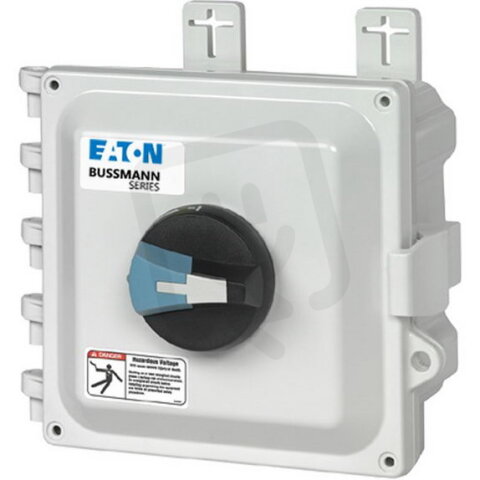 Uzavřený pojistkový odpínač (NEMA 4X) Eaton ER4X-30J3PB řady J, 600V AC,30A