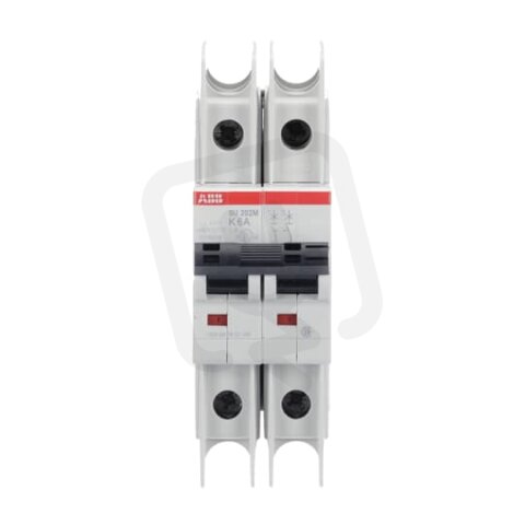 ABB SU202M-K6 jistič char. K 10kA 6A 2P  dle UL489 a CSA 22.2 No. 5