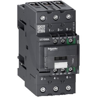 Stykač Green 80A AC-3 3P 24V DC SCHNEIDER LC1D80ABBE