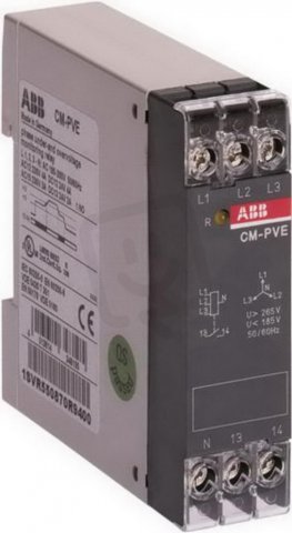 ABB CM-PVE Ztráta fáze,přepětí,podpětí 3x320-460V AC,bez neutrálu