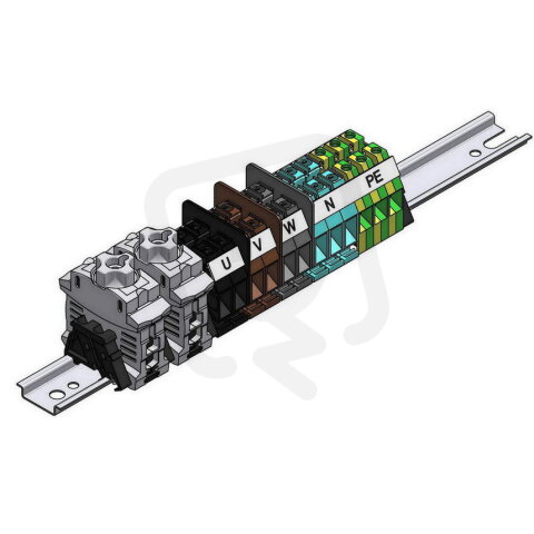 Stožárová výzbroj SV - A - 9.16.5/2 (dva nosiče pojistek) ELEKTRO BEČOV H426128