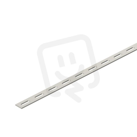 OBO SLH 42 2000 A2 Profil bočnice děrováno 25x3x2000 Nerez 1.4307 A2 1.4301