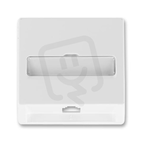 Kryt zásuvky telefonní jednonásobné 5013C-A00213 B1 jasně bílá Classic ABB