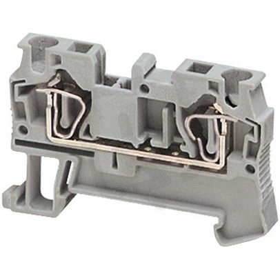 Pružinová svorka, 2 body, 4mm2, oranžová (obj. mn. 50ks) SCHNEIDER NSYTRR42AR