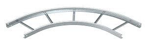 OBO LBI 90 430 NS FS Oblouk 90° pro kabelové žebříky 45x300 Ocel