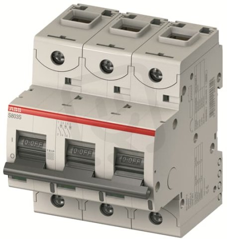 S803S-C4 jistič 3P char. C 4A s klecovou svorkou Icu 50kA ABB 2CCF019903R0001