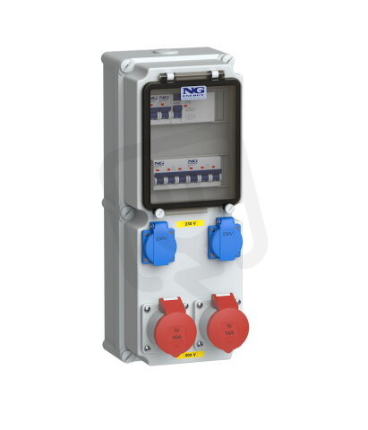 Zásuvková kombinace NG ENERGY ekonomická SC 51 068 E.01