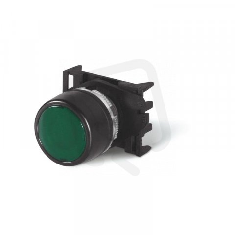 SCAME 590.PPRL2 Jednotka TOP22 - tlačítkový ovladač podsvícený vestavný - zelený