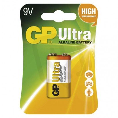 GP alkalická baterie ULTRA 9V (6LF22)/1014511000/ B1951