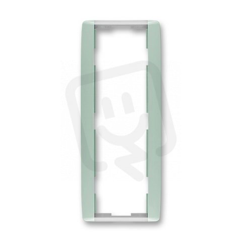 ELEMENT Trojrámeček svislý agáve/ledová bílá ABB 3901E-A00131 22