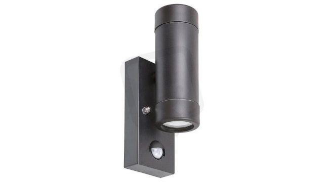 Medina GU10 2X 10W IP44 matná černá RABALUX 8835