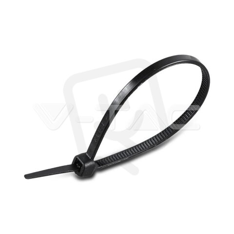 Cable Tie 7.6*300mm Black 100pcs/Pack V-TAC SKU11178