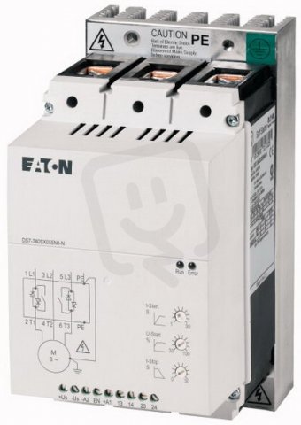 Eaton 134917 Softstartér,integr.bypass,ovl.24 V AC/DC,30 kW při 400V,50Hz