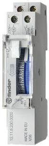 Elektronické spínací hodiny, 1P/16A, 230V AC, DP FINDER 12.11.8.230.1000